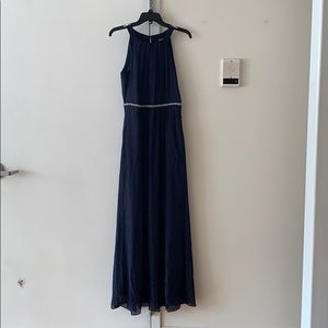 Navy blue dress